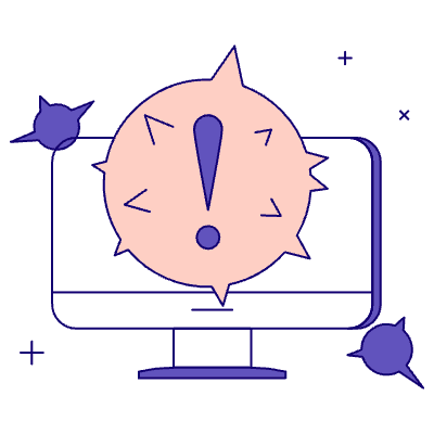 Virus Threat Found Illustration from Bangalore - Pro Set