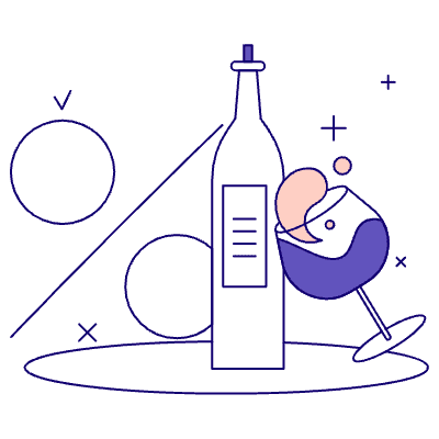Alcohol Illustration from Bangalore - Pro Set