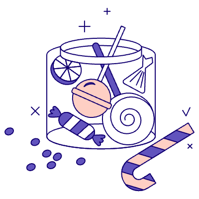 Candy Illustration from Bangalore - Pro Set