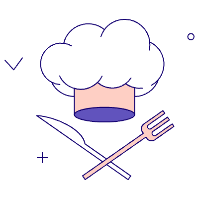Chef Illustration from Bangalore - Pro Set