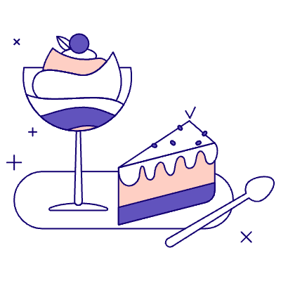 Dessert Illustration from Bangalore - Pro Set