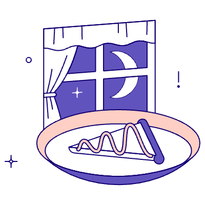 Midnight Snack Illustration from Bangalore - Pro Set