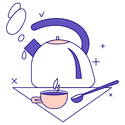 Tea Pot Kettle Illustration from Bangalore - Pro Set