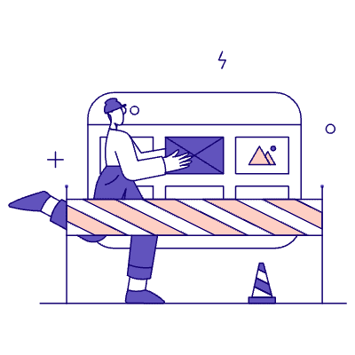 Product Page Under Construction 01 Illustration from Bangalore - Pro Set