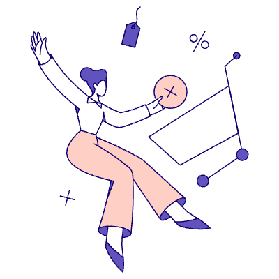 Shopping Add Products To Cart Or Basket 01 Illustration from Bangalore - Pro Set