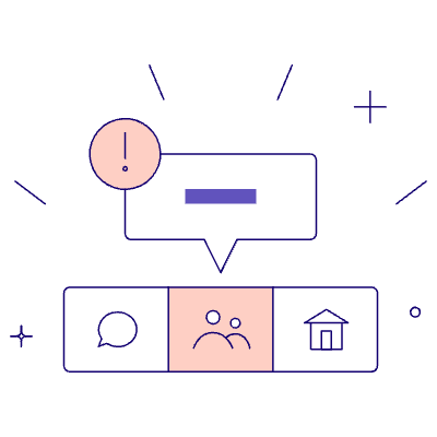 No Friends Added 01 Illustration from Bangalore - Pro Set