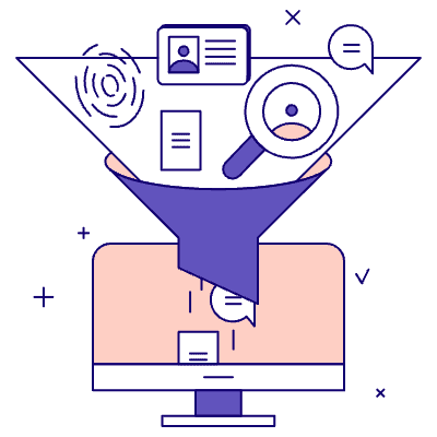 Gathering Of Data Illustration from Bangalore - Pro Set