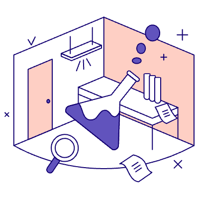 Laboratory Illustration from Bangalore - Pro Set