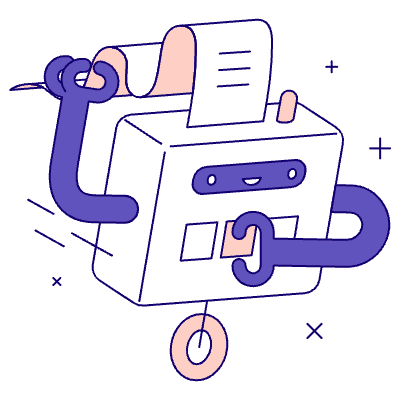 Robot Working Illustration from Bangalore - Pro Set