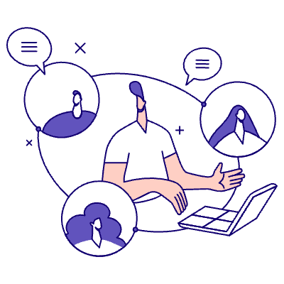 Manager Supervisor Illustration from Bangalore - Pro Set