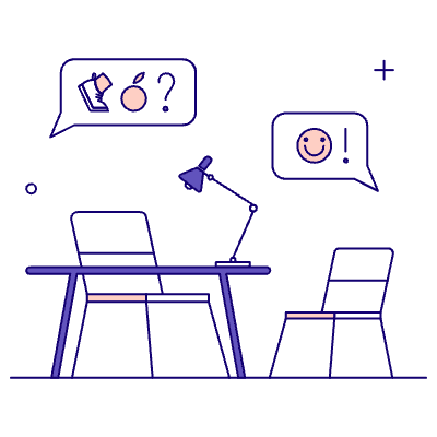 Office Chat Illustration from Bangalore - Pro Set