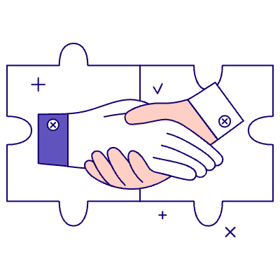 Partnership Illustration from Bangalore - Pro Set