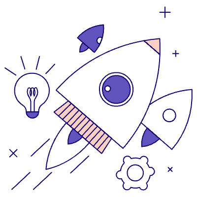 Start Up Team Illustration from Bangalore - Pro Set