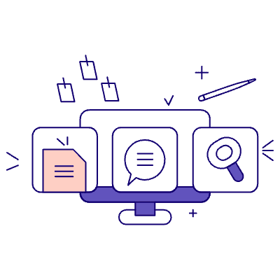 Work Apps Illustration from Bangalore - Pro Set