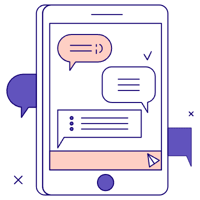 Work Chat Illustration from Bangalore - Pro Set