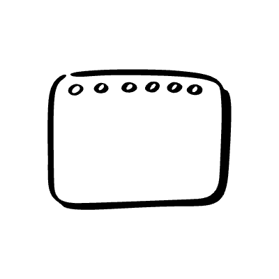 Bubble Note 1 Element from Beveled Scribbles Set