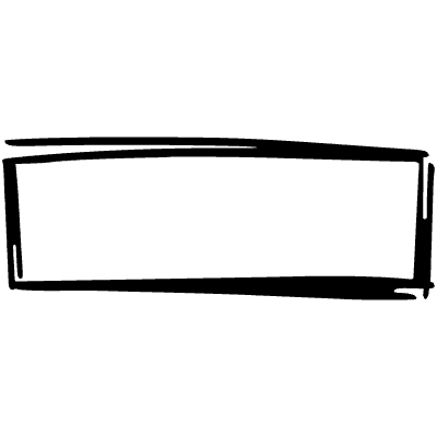 Bubble Rectangle Scribble Element from Beveled Scribbles Set