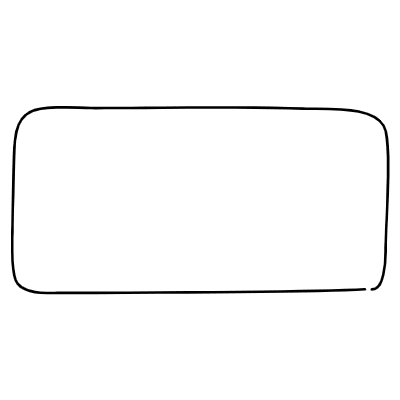 Chat Bubble Horizontal Plain Non Filled Line Element from Variable Scribbles Set