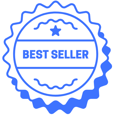 Best Seller Star Element from Vector Badges Set