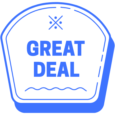 Great Deal Tag Element from Vector Badges Set