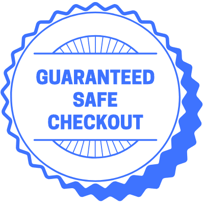 Guarantee Safe Checkout Circle Element from Vector Badges Set