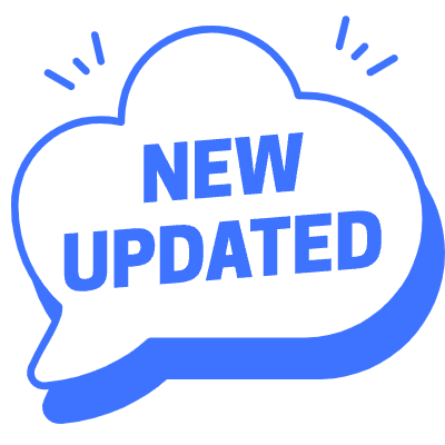 New Updated Cloud Bubble Element from Vector Badges Set