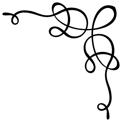 Corner Vignette Vintage 18 B Element from Ornaments Set