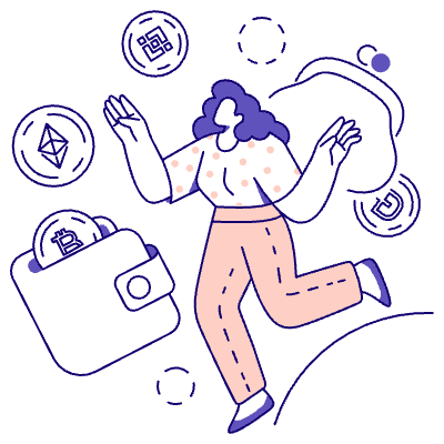 Cryptowallets Illustration from Bangalore - Pro Set