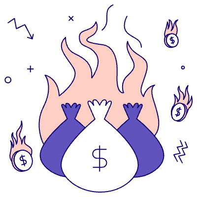 Bankrupt 2 Illustration from Bangalore - Pro Set
