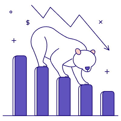 Bear Market 3 Illustration from Bangalore - Pro Set