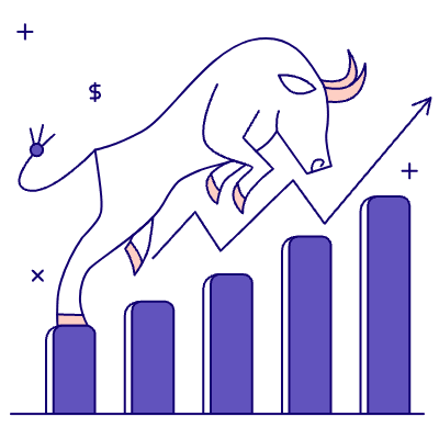 Bull Market 3 Illustration from Bangalore - Pro Set