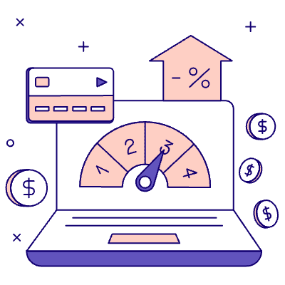 Credit Score 2 Illustration from Bangalore - Pro Set