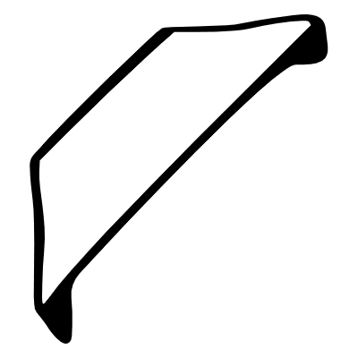 Bookmark 3 Element from Beveled Scribbles Set