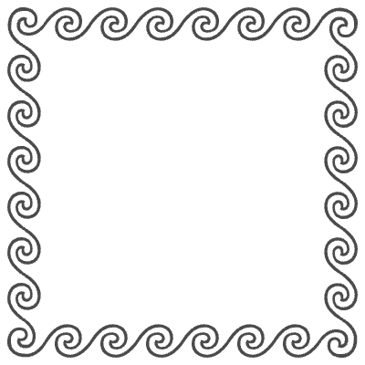 Baskerville Frame 4 Element from Type Ornaments Set