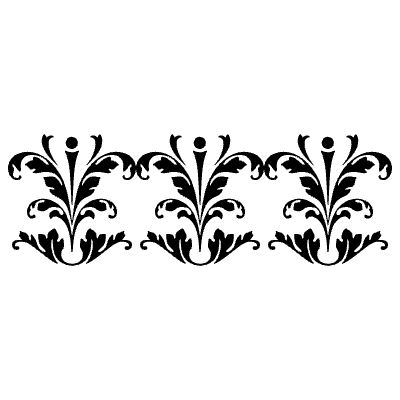 Bodoni Frame Continuous 12 Element from Type Ornaments Set