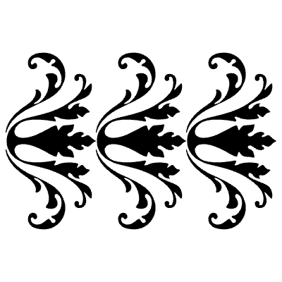Bodoni Frame Continuous 15 Element from Type Ornaments Set