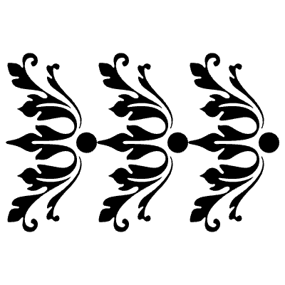 Bodoni Frame Continuous 17 Element from Type Ornaments Set
