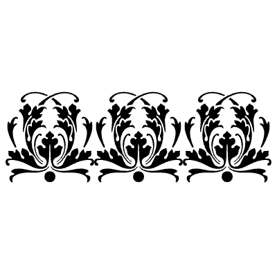 Bodoni Frame Continuous 2 Element from Type Ornaments Set