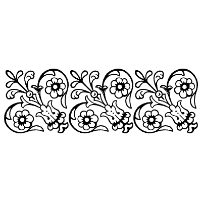 Bodoni Frame Continuous 20 Element from Type Ornaments Set
