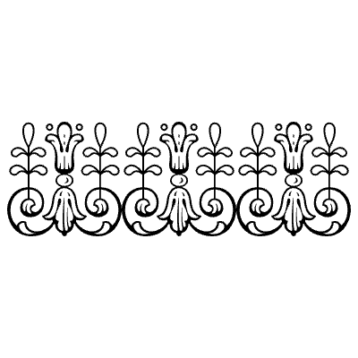 Bodoni Frame Continuous 21 Element from Type Ornaments Set