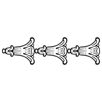 Bodoni Frame Continuous 26 Element from Type Ornaments Set