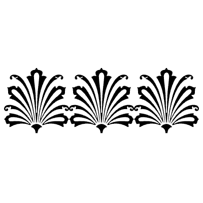 Bodoni Frame Continuous 4 Element from Type Ornaments Set