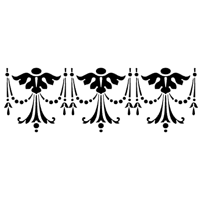 Bodoni Frame Continuous 5 Element from Type Ornaments Set