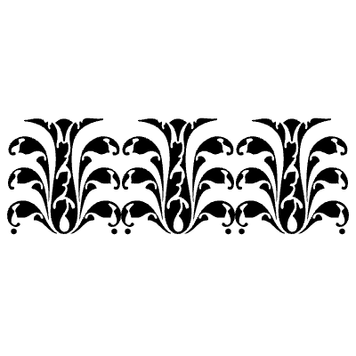 Bodoni Frame Continuous 6 Element from Type Ornaments Set