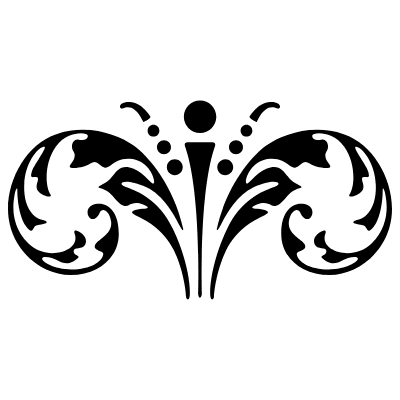 Bodoni Frame Element 17 Element from Type Ornaments Set