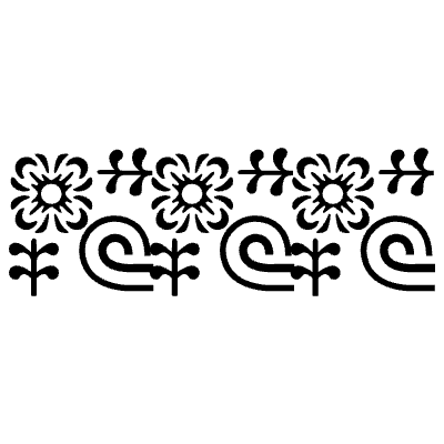 Caslon Frame Continuous 11 Element from Type Ornaments Set