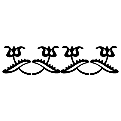 Caslon Frame Continuous 17 Element from Type Ornaments Set