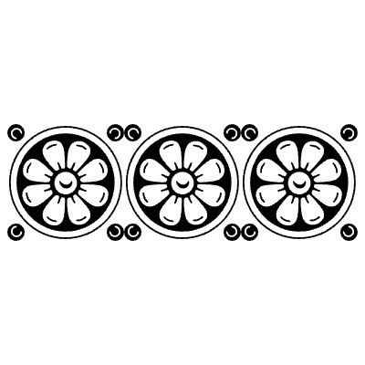 Caslon Frame Continuous 18 Element from Type Ornaments Set
