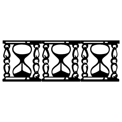 Caslon Frame Continuous 21 Element from Type Ornaments Set