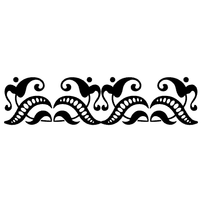 Caslon Frame Continuous 7 Element from Type Ornaments Set